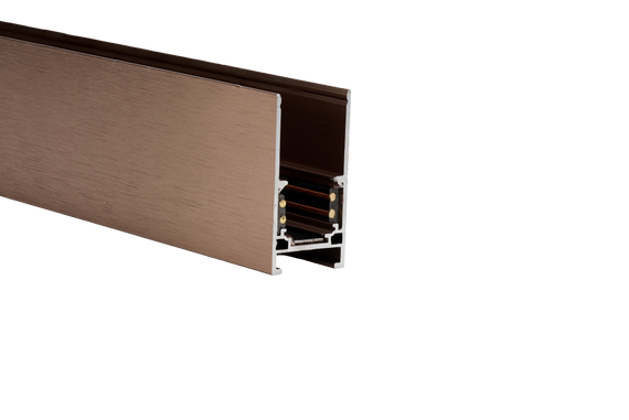 Azzardo Beta Track Magnetic57 230V 2M Anodised Chocolate