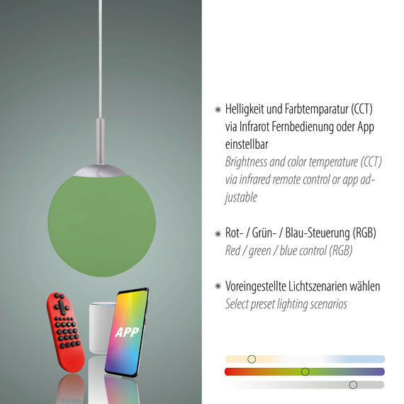 Lampa Wisząca Zuma Line Lolasmart-bolo 003902-032069