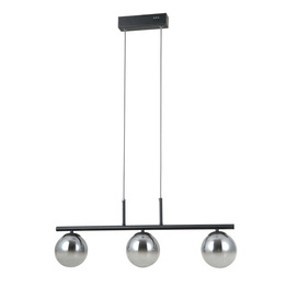 Italux PND-34381-3-BK Lampa wisząca Velada