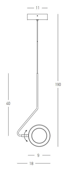 Żyrandol Zambelis 22044