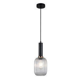 Lampa wisząca Italux Antiola czarna