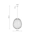 Lampa Wisząca TK Lighting Sphera 11302