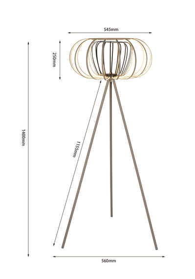 Aviano Salo 3033-113S Lampa Stojąca