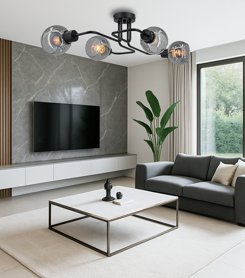 Żyrandol Elem Tango 3040/4 BL