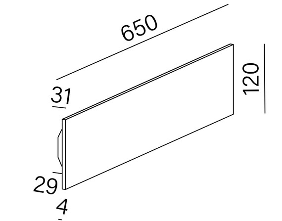 AQForm 26574-M930-D9-00-W3 Smart Panel Kinkiet