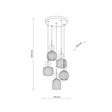 Żyrandol TK Lighting Sophia 11043