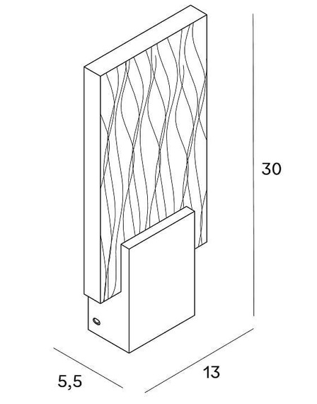 Maxlight W0360 Kinkiet Vetro