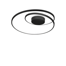 Plafon Ideal Lux Oz Pl On-off Nero 4000k 342320