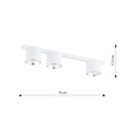 Emibig Nano 3 White (1311/3) Plafon