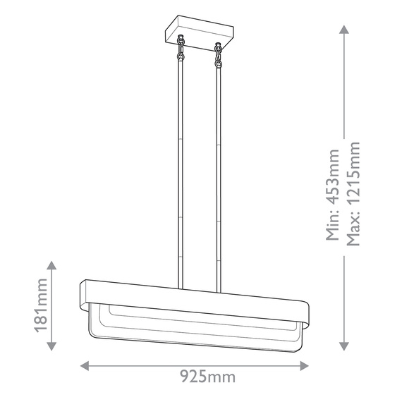 Żyrandol Elstead Lighting KL-SERENE-LED-LP-92-NBR