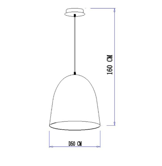Lampa wisząca Lucide CALAIS 76459/50/02