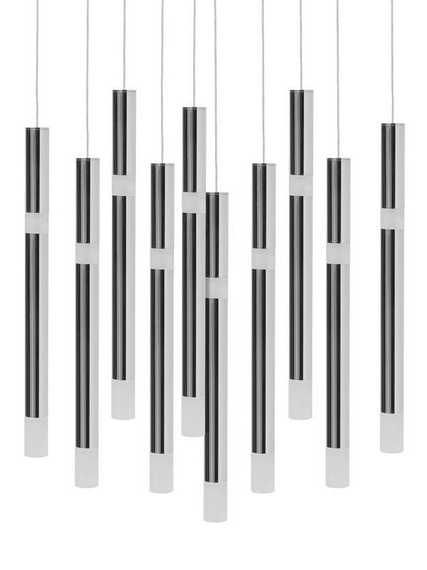 Lampa Wisząca Berella Light Luno 10 BL1447 Chromowa