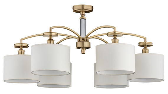 Plafon Kutek Rossano ROS-PL-6 (P/A) Patyna