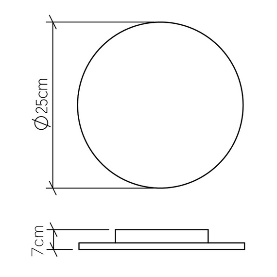 Kinkiet Led Accord Lighting Clean QN-CLEAN-LED-WB-25-TEAK
