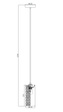 Żyrandol Dann Lux Design Pao BK-P DLD5305 czarny