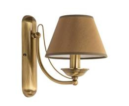 Kinkiet Kutek N Abażur N-K-1(P/A) patyna