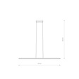 Nowodvorski Nowoczesny Zwis 10848 Bar M 4000K