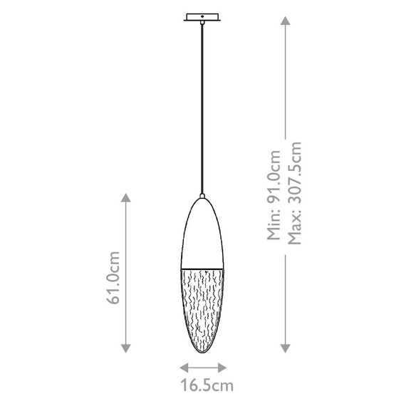 Eurofase Ecrou QN-ECROU-1P-BK Zwis