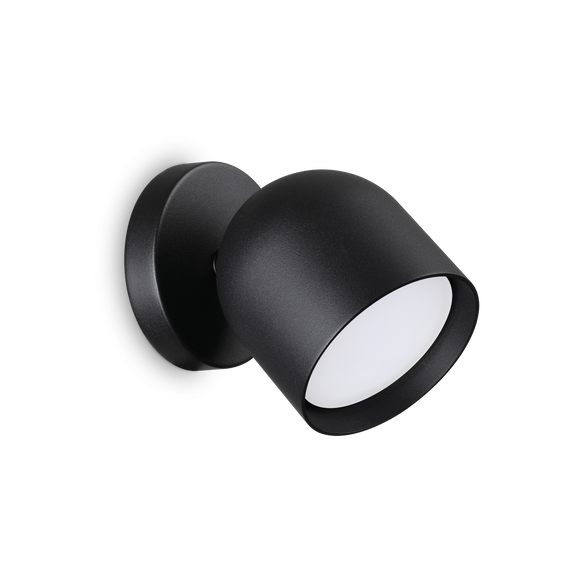 Oprawa Ścienna Ideal Lux Dodo Ap1 Nero 314099