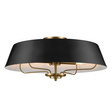 Elstead Lighting Luello KL-LUELLA-4P-BKB Zwis/Lampa sufitowa