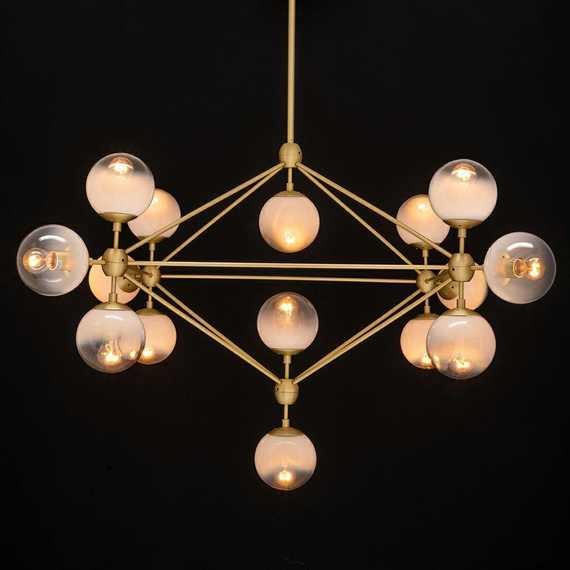 Żyrandol Moosee Planetario MD10230G-15.BRASS