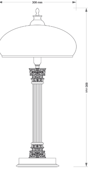 Kutek Lampka nocna MES-LG-1(P) Messina