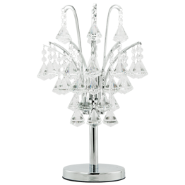 Lampa Stolikowa kryształowa Elem Monte Carlo 6246/1D 8C chrom