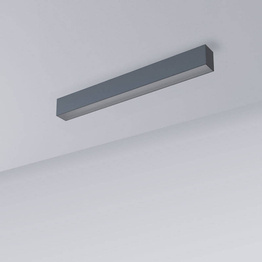Lampa sufitowa 45,9 LED Cleoni Cleoline SL105/LA448/A5/OP/101/930 Srebrny matowy 169,9 cm