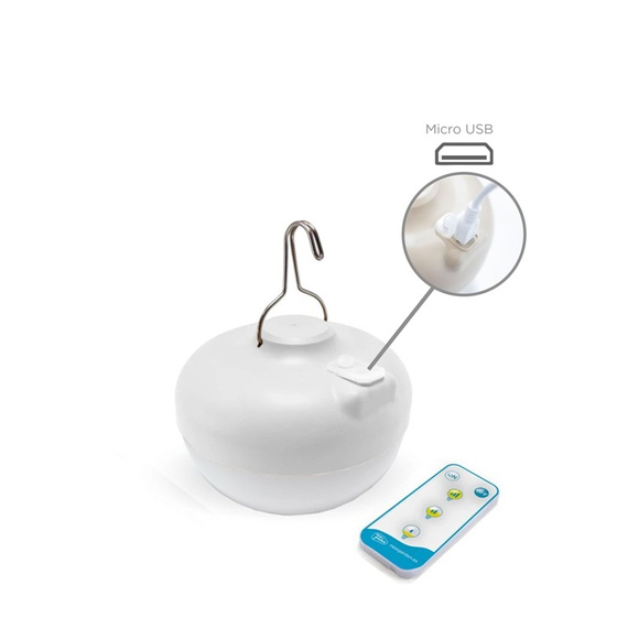 Lampa Stojąca Zewnętrzna Moosee Santorini LUMSTN165BXWLNW