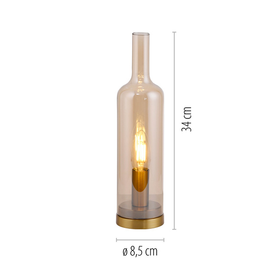 Zuma Line Bottle 003902-035407 Lampka Biurkowa