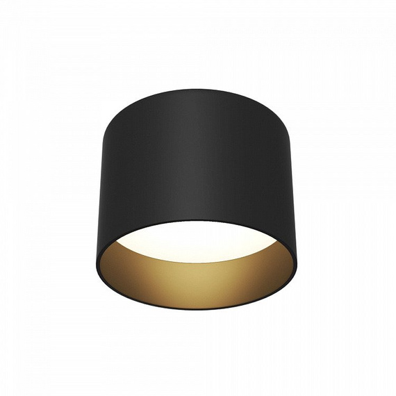 Lampa sufitowa tuba czarna Maytoni Planet C009CW-L12B