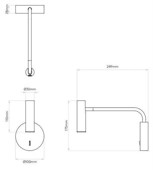 Kinkiet Astro Enna 1058105