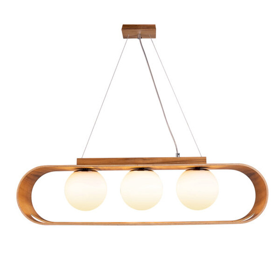 Accord Lighting Sfera QN-SFERA-3P-TEAK Lampa Wisząca