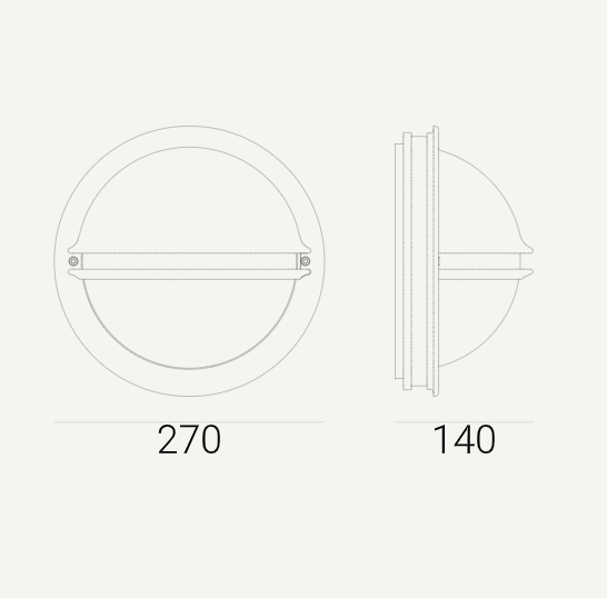 Norlys Lampa ścienna zewnętrzna Berlin 610BL