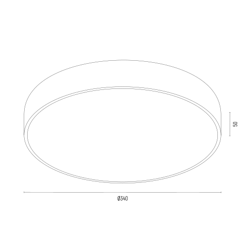 Plafon Argon Tiamo 8349