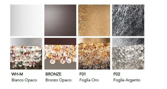 Lampa Wisząca MASIERO Ola S2 15 srebrna