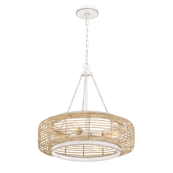 Żyrandol Elstead Lighting QZ-WAYLON-4P-AWH