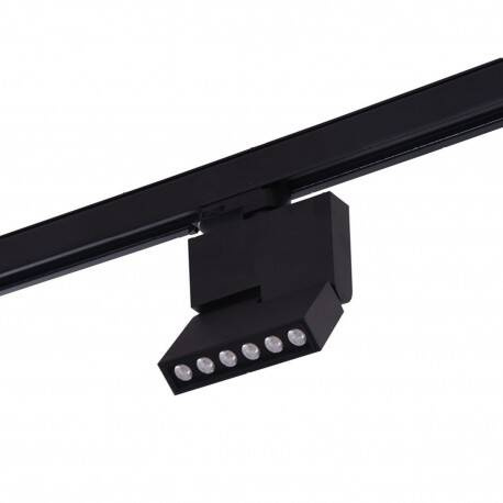 Reflektor Do Szyno Przewodu Azzardo Leon 5 Ledowy AZ3491 Czarny