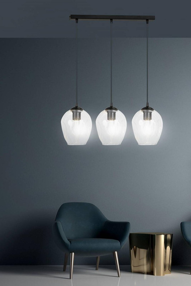 Zwis ISTAR 3 BL TRANSPARENT czarny (679/3) - Emibig