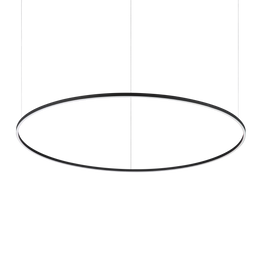 Zwis Ideal Lux Oracle Slim Sp D150 Round 3000k Dali Bk 304458