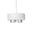 Zwis z białym abażurem Berella Light Adozo 7 BL0147