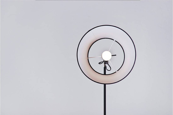 Zyta L AZ1849+AZ2603 Lampa Podłogowa Azzardo czarna