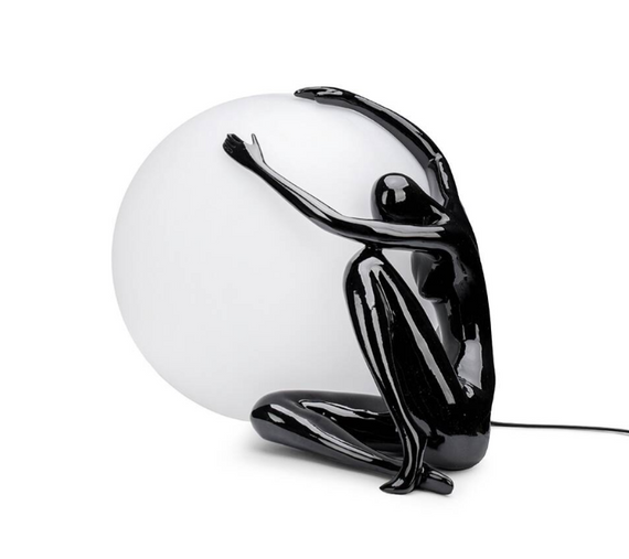 Lampa stojąca Moosee UOMO 50 czarna 