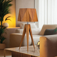 Lampka Stołowa Accord Lighting Angular QN-ANGULAR-TL-TEAK