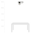 Lampa sufitowa IMAGO 1D BLACK/GRAFIT czarny (1131/1D) - Emibig