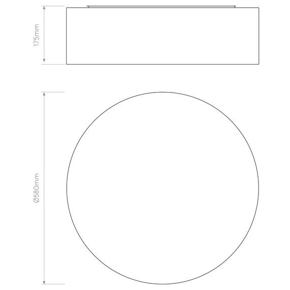 Astro Cambria 1421008 Plafon