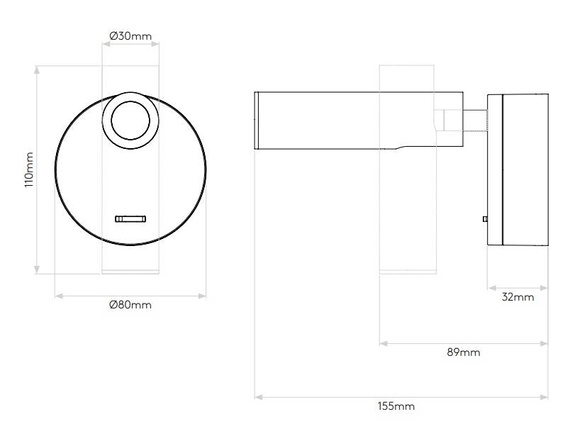 Kinkiet Astro Enna 1058108