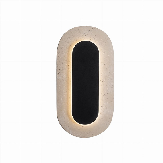 Kinkiet Maxlight W0393 Travertino Oval 10w