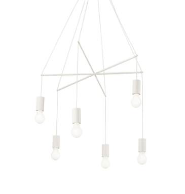 Lampa wisząca Ideal Lux POP SP6 NERO