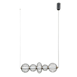 Italux PND-344221-5-BK Lampa wisząca Rabel